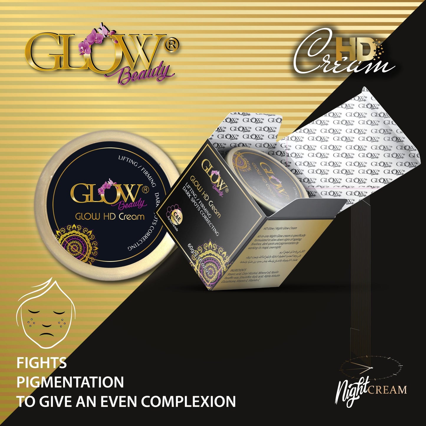 HD Glow Cream 60 Grams