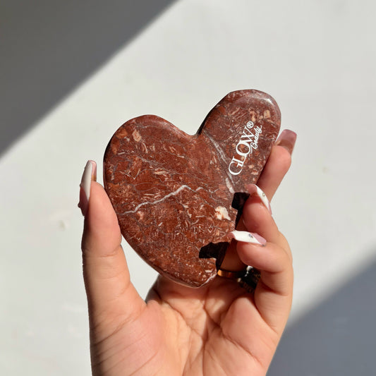 Red Jasper Extra Thick Cut Gua Sha