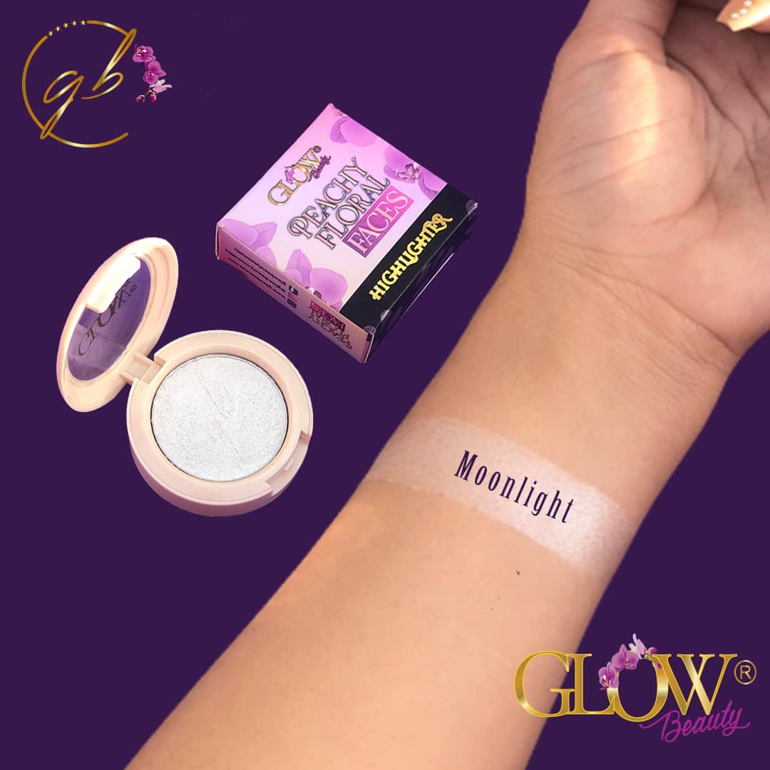 Highlighter Peachy Floral Faces