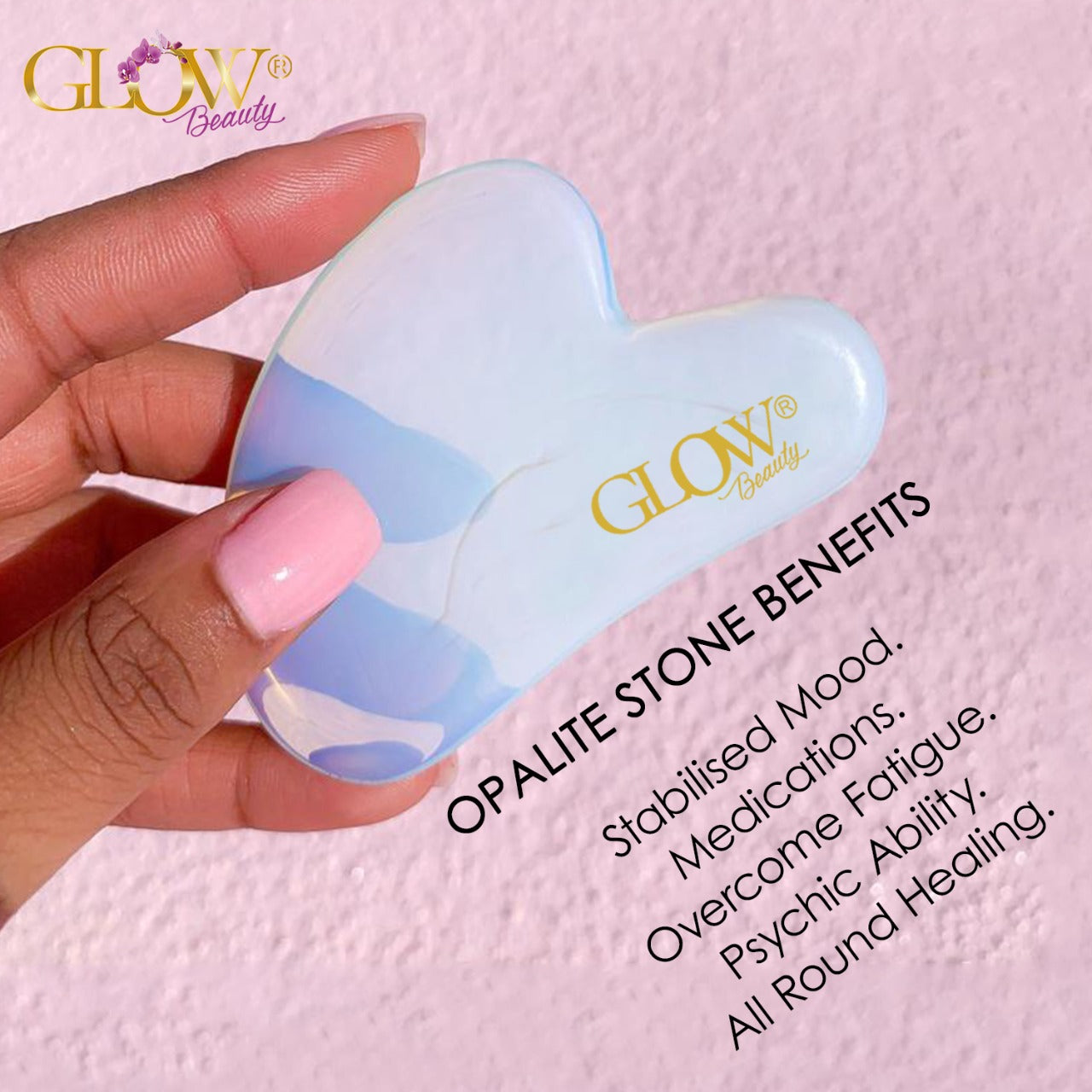 Opalite Stone - Gua Sha Facial Tool