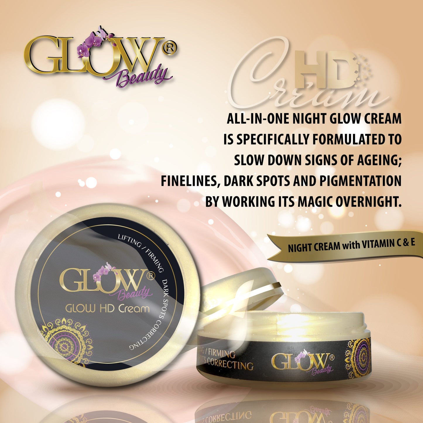 HD Glow Cream 60 Grams