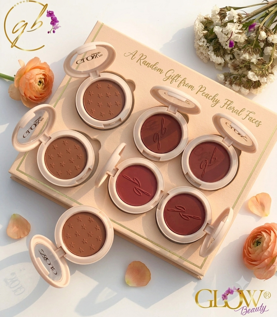 Peachy floral faces 1600rs worth of gift