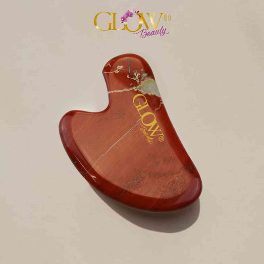 Red Jasper Stone - Gua Sha Facial Tool