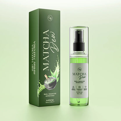 Matcha Dew Hyaluronic Acid Face Mist with Neem & Tea Tree