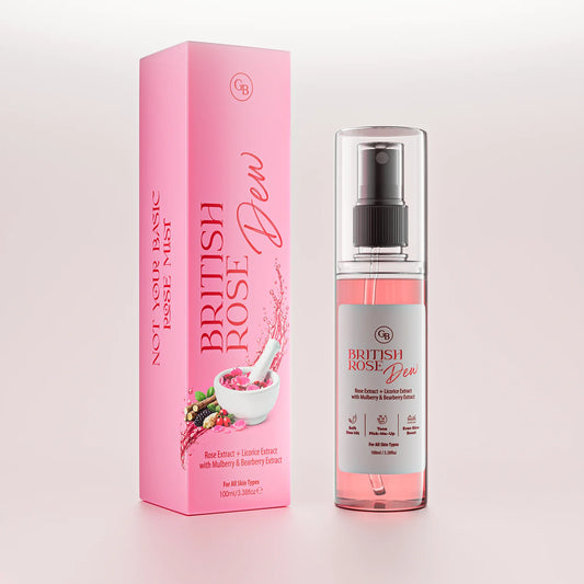 British Rose Dew Face Mist with Licorice & Mulberry