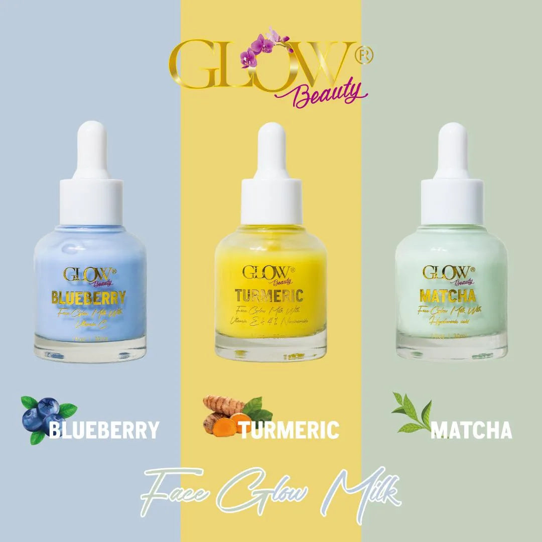 Face Glow Milk with Head band
