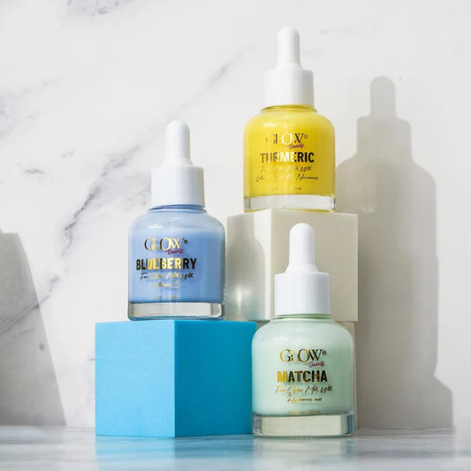 Face Glow Milk with Head band