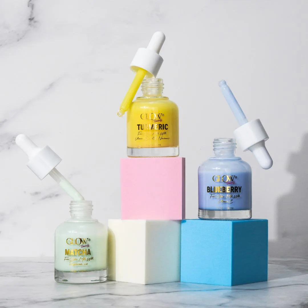 Face Glow Milk with Head band