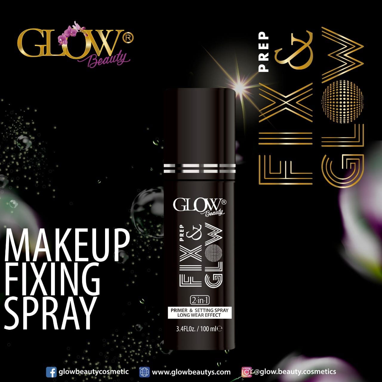 Fixing Spray - Prep Fix & Glow