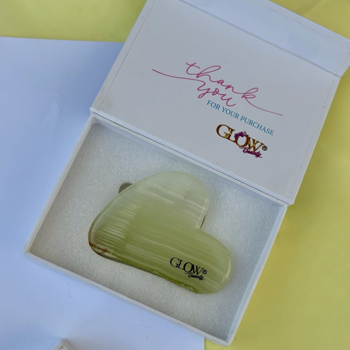 Green Jade Stone - Gua Sha Facial Tool