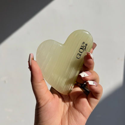 Green Jade Stone - Gua Sha Facial Tool