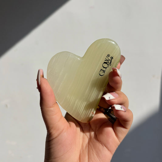 Green Jade Stone - Gua Sha Facial Tool