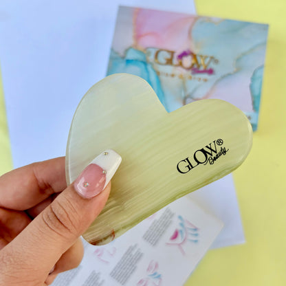 Green Jade Stone - Gua Sha Facial Tool