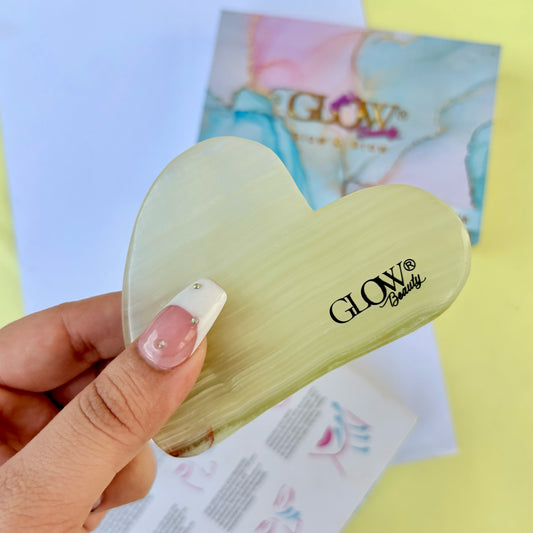 Green Jade Stone - Gua Sha Facial Tool