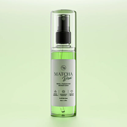 Matcha Dew Hyaluronic Acid Face Mist with Neem & Tea Tree