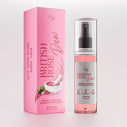 British Rose Dew Face Mist with Licorice & Mulberry